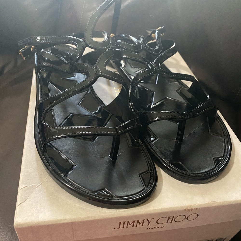Jimmy Choo Lance Jelly Sandal